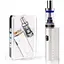 Набор ATVS Электронная сигарета Jomo Lite 40w 2200mAh Kit +3 испарителя в подарок Вейп Kit Silver (18201) - миниатюра 2