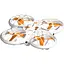 Квадрокоптер JJRC H122 Neon Drone With Obstacle Avoidance White (119040] - мініатюра 1