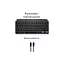 Клавиатура Logitech MX Keys Mini для MAC Wireless UA Space Grey (920-012652) - миниатюра 4