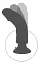 Вібратор King Cock Vibrating Cock With Balls 23 см тілесний - мініатюра 6