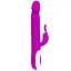 Вибратор-кролик Pretty Love Adrian 26.7 см фиолетовый - миниатюра 3