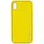 Чохол Epik шкіряний Xshield для Apple iPhone XR 6.1 Жовтий/Yellow - мініатюра 1