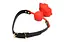 Кляп Master Series Blossom Silicone Rose Gag - Red - миниатюра 6