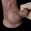 Фалоімітатор з присоскою LoveToy Nature Cock 29.5 см тілесний - мініатюра 16