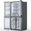 Холодильник Whirlpool многодверный 187.4x90.9х69.8 холод. отд. 384 л мороз. отд. 207 л 4дв. А++ NF инв. дисплей нерж - миниатюра 4