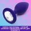 Анальная пробка I’MCUM Crystal Harmony Размер S 6.7x2.8 см Силиконовая Фиолетовая (IM-KGS201_S_purp) - миниатюра 8