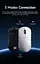 Компьютерная мышь MCHOSE A5 v2 Ultra беспроводная игровая PAW3395, 26000 DPI 2,4G+Bluetooth White  - миниатюра 4
