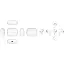 Наушники TWS Xiaomi Buds 5 Pro Ceramic White (BHR9642GL) RU - миниатюра 5
