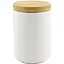 Банка для сипучих порцелянова з бамбуковою кришкою Interos PJ02780-S - мініатюра 1