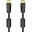 Кабель Digitus HAMA HDMI 4K Ethernet Gold 10 m Black - миниатюра 1