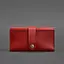 Шкіряне жіноче портмоне 3.0 червоне краст - мініатюра 6