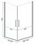Душевая кабина Rea Abra 90x90 black mat REA-K5502, Черный матовый, Универсальная, прозрачная - миниатюра 7