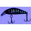 Воблер Jackall Chubby Minnow 35мм 2.3г UV UL Tamamushi Tiger - миниатюра 3
