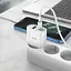 Мережевий зарядний пристрій Hoco C95A Lineal PD20W+QC3.0 + Cable USB-C to Lightning White (757326) [76051] - мініатюра 10
