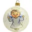 Ялинкова прикраса Санта Шоп Ангелики Благовісник скло (4820001112535) - мініатюра 1