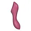 Вакуумний стимулятор клітора з вібрацією Satisfyer Curvy Trinity 3 червоний - мініатюра 4