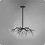 Люстра подвесная 517 Dlight на 30 ламп Черный (01950) - миниатюра 1