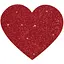 Наклейки для сосків Cottelli Accessoires Titty Sticker Heart червоний - мініатюра 1