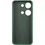 Чохол Lakshmi Silicone Cover Full Camera (AA) with logo для Xiaomi Poco X6 Pro Зелений / Dark green - мініатюра 2