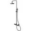 Душова система Kohlman Axel graphite з термостатом QW273AG, Графіт - мініатюра 1