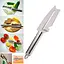 Многофункциональная шинковка из нержавеющей стали 11/13 30 см нож Рома Kitchen Master 81659 - миниатюра 3