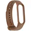 Силіконовий ремінець для Xiaomi Mi Band 7/6/5 Коричневий / Brown - мініатюра 2