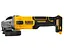 Шлифмашина угловая-болгарка DeWALT аккумуляторная безщеточная без АКБ и ЗУ DCG407N - миниатюра 1
