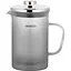 Френч-пресс Ardesto Fresh 800 мл серый матовый пластик стекло - миниатюра 1