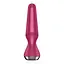 Анальна пробка Satisfyer Plug-ilicious 2, 14 см (малиновий) - мініатюра 4