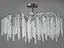 Стельова, стильна, дизайнерська кришталева люстра Гліцинія на 9 ламп, х. - мініатюра 1