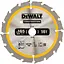 Диск пиляльний DeWalt Construction 165 х 20 мм 16 зубів (DT1948) - мініатюра 1