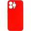 Чохол Silicone Case із захистом камери Full Apple iPhone 13 Pro Red - мініатюра 1