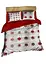 Комплект турецької постільної білизни євро 200 x 220 new year сатин TC303375613 - мініатюра 1