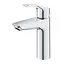 Смеситель для умывальника M-Size + нажимной донный клапан Grohe Eurosmart New 23923003 Хром - миниатюра 3