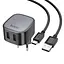 Сетевое зарядное устройство Hoco CS31A 2 х USB + кабель Type-C - миниатюра 7