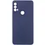 Чехол Silicone Cover Lakshmi Full Camera (AAA) для Motorola Moto E40 Темно-синий / Midnight blue - миниатюра 1