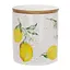 Банка керамическая BonaDI Сочные лимоны с бамбуковой крышкой 650 мл (DM011-LM) - миниатюра 1