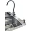 Комплект мийка + змішувач Romzha Arta U-730SD (C) - мініатюра 4