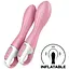 Вибратор точки G Satisfyer Air Pump Vibrator 2 надувается - миниатюра 2