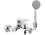 Смеситель для ванны Rea Viral настенный хром REA-B2021 Хром - миниатюра 1