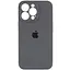 Чохол Epik Silicone Case Full Camera Protective AA для Apple iPhone 16 Pro 6.3 Сірий/Dark Gray - мініатюра 1