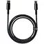 Кабель Baseus Tungsten Gold USB-C to Lightning 2m Black (CATLWJ-A01) [82115] - мініатюра 2