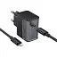 Сетевое зарядное устройство Hoco CS72A Type-C PD 30W midnight черный + кабель Type-C to Lightning - миниатюра 1