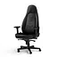 Геймерське крісло Noblechairs ICON Real Leather Black - мініатюра 1