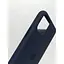 Оригинальный силиконовый чехол Apple Silicone Case для iPhone 11 Pro Max (6.5") Midnight Blue (MWYW2ZM/A) - миниатюра 10