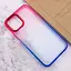 Чохол Epik TPU+PC Fresh sip series для Apple iPhone 14, 6.1 Синій/Рожевий - мініатюра 3