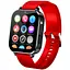 Смарт-годинник JETIX DF100 Pro з 4G відеодзвінком, вібродзвінком і вологозахистом IP67 - червоний - мініатюра 1