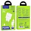 МЗП Hoco C80A Plus Rapido PD20W+QC3.0 (1USB-A/1C) + кабель Type-C to Lightning White - мініатюра 6