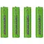 Акумулятор Esperanza AA 2000mAh Ni-MH * 4 green (EZA104G) - мініатюра 1