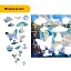 Дерев'яний фігурний пазл Ніагарський водоспад, А2, Дерев'яна коробка 300+ елементів - мініатюра 3